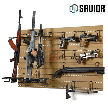 Savior Wall Rack System - 10 Panel Kit W/ Attachments
