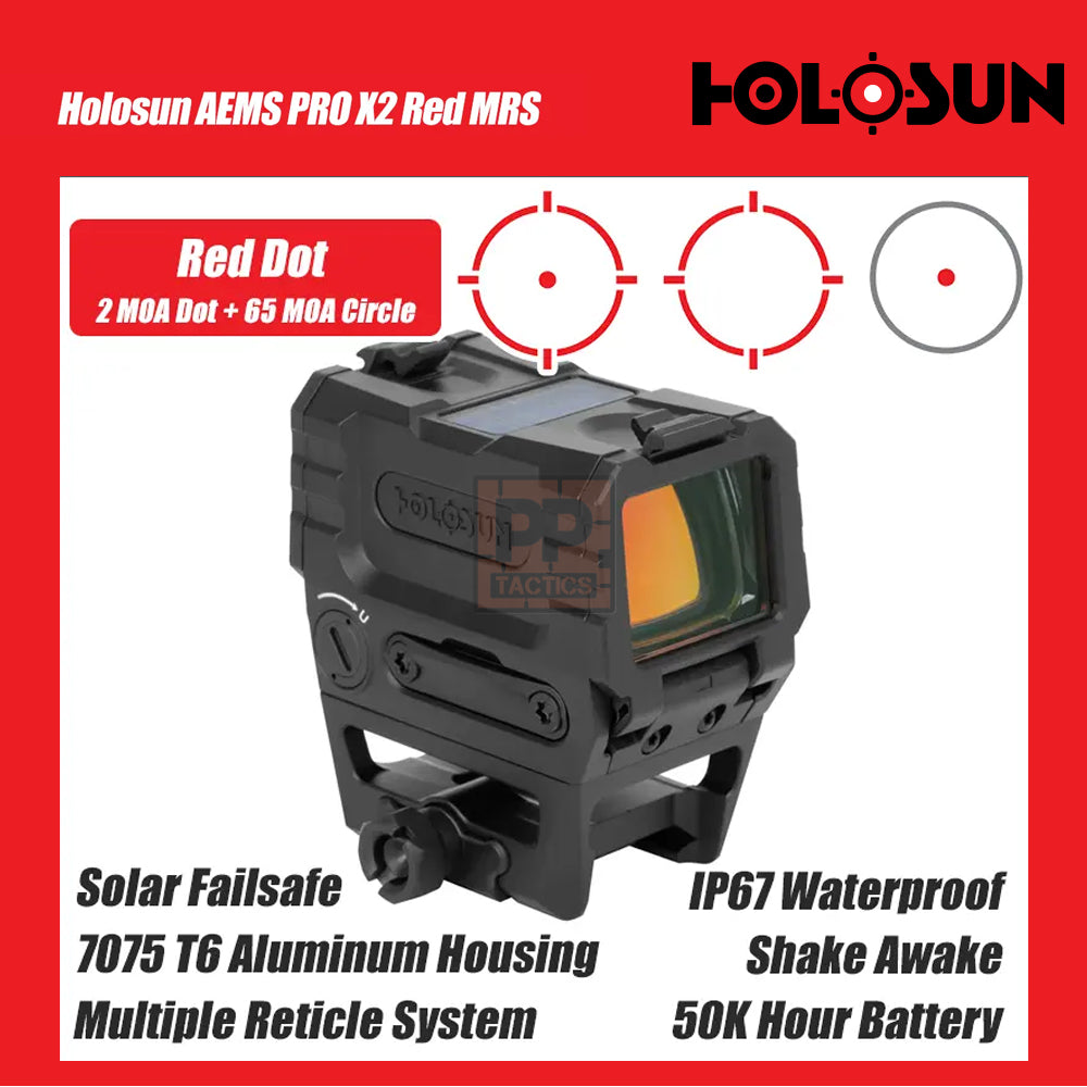 Holosun AEMS-PRO-X2 Red MRS