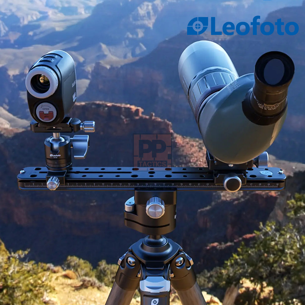 Leofoto FDM-03 Binocular Rangefinder Rail Kit | Length: 320mm