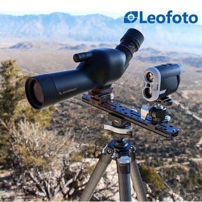 Leofoto FDM-03 Binocular Rangefinder Rail Kit | Length: 320mm