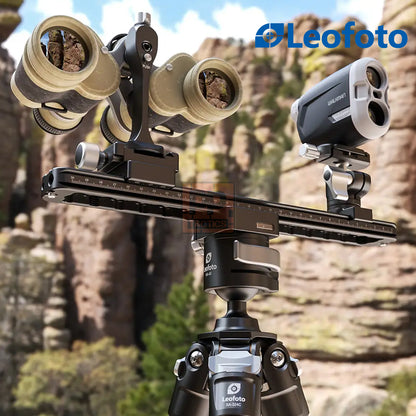 Leofoto FDM-03 Binocular Rangefinder Rail Kit | Length: 320mm