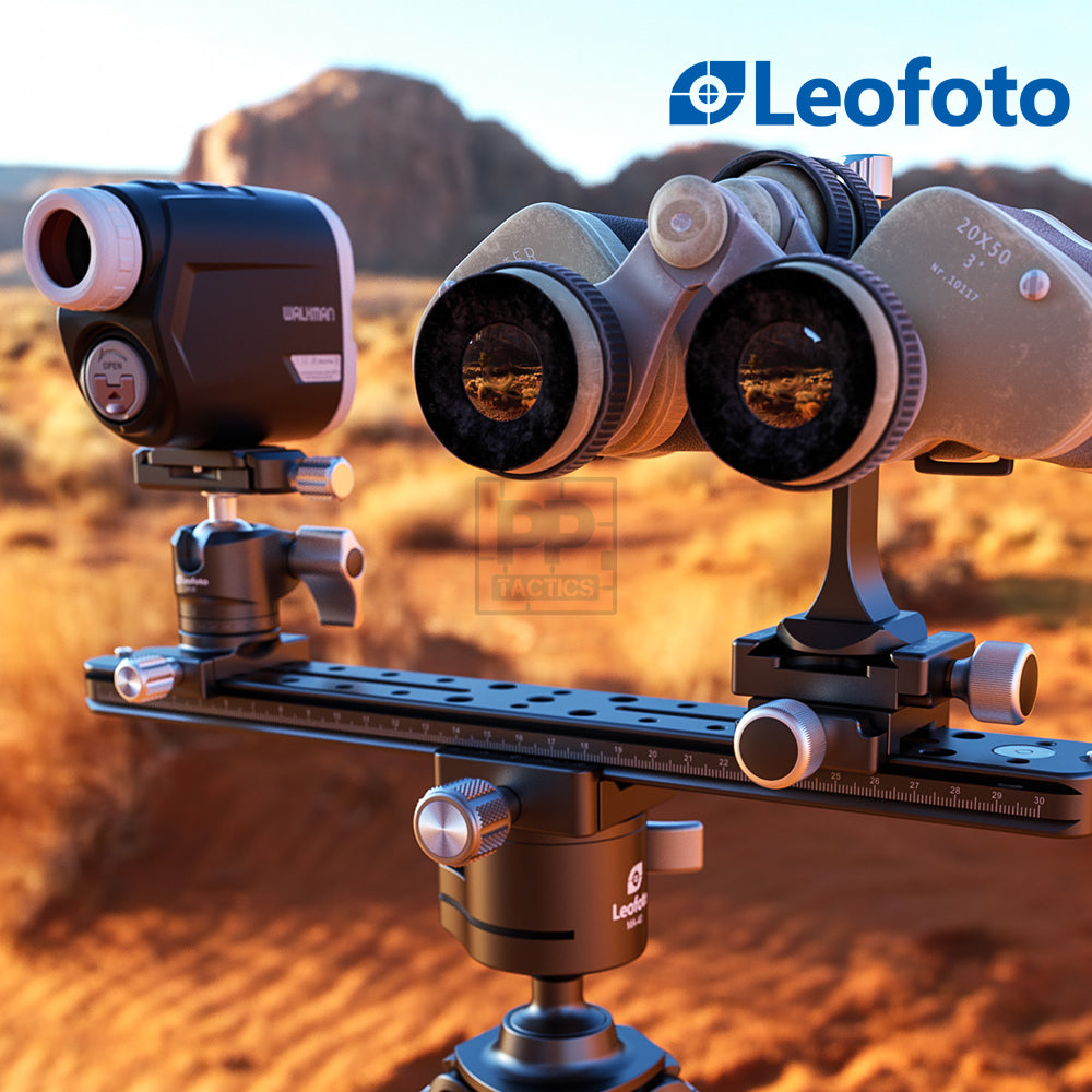 Leofoto FDM-03 Binocular Rangefinder Rail Kit | Length: 320mm