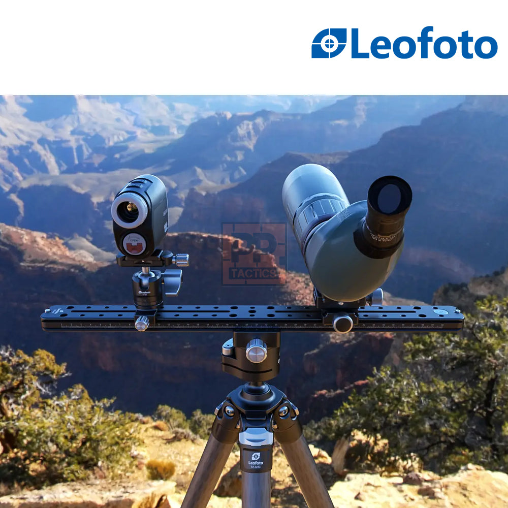Leofoto FDM-04 Binocular Rangefinder Rail Kit | Length: 450mm