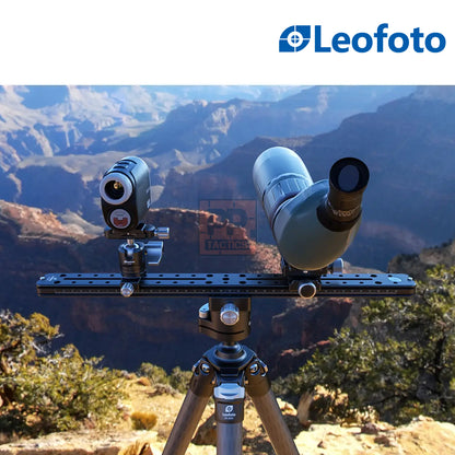 Leofoto FDM-04 Binocular Rangefinder Rail Kit | Length: 450mm