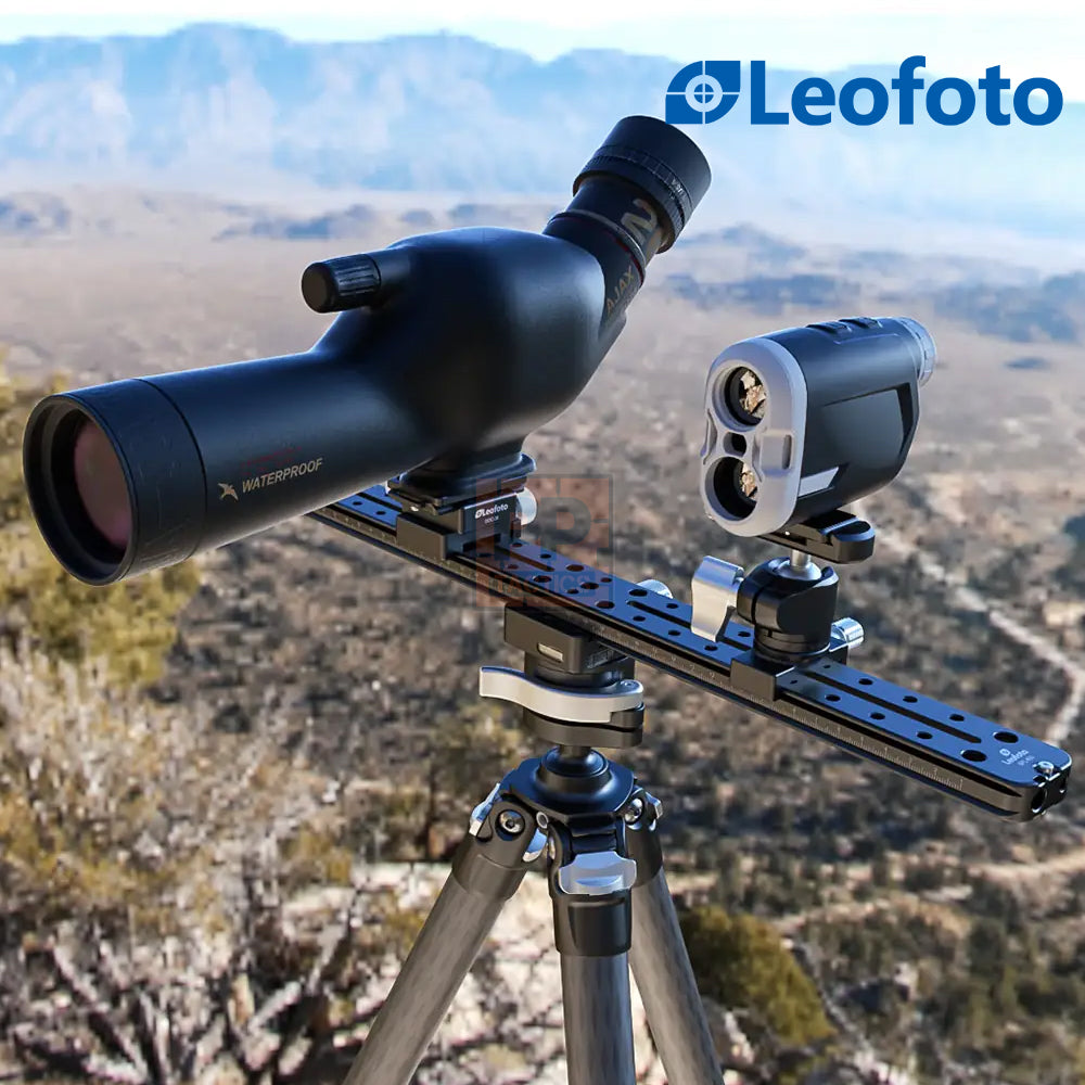 Leofoto FDM-04 Binocular Rangefinder Rail Kit | Length: 450mm