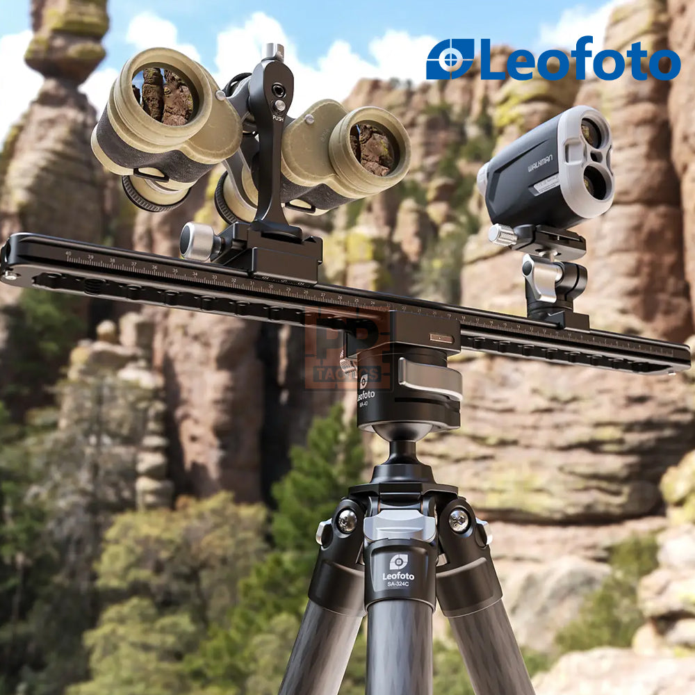 Leofoto FDM-04 Binocular Rangefinder Rail Kit | Length: 450mm
