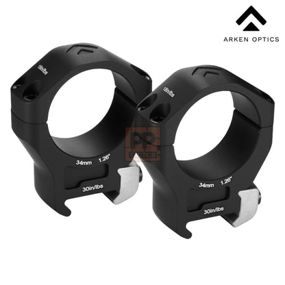 Arken Optics Global  HALO Ti™ Titanium Scope Rings HRT-34092 / HRT-34126 / HRT-34145