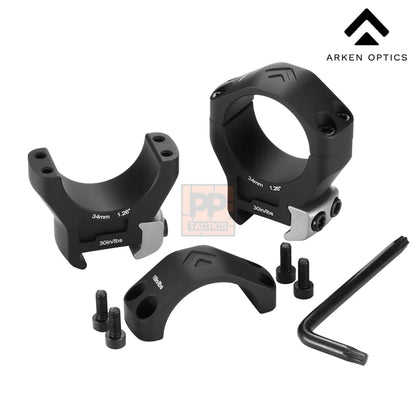 Arken Optics Global  HALO Ti™ Titanium Scope Rings HRT-34092 / HRT-34126 / HRT-34145