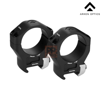 Arken Optics Global  HALO Ti™ Titanium Scope Rings HRT-34092 / HRT-34126 / HRT-34145