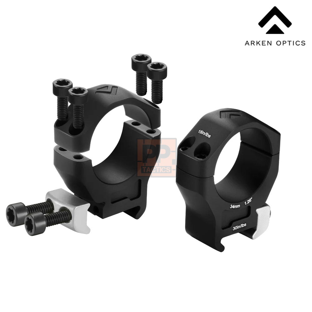 Arken Optics Global  HALO Ti™ Titanium Scope Rings HRT-34092 / HRT-34126 / HRT-34145