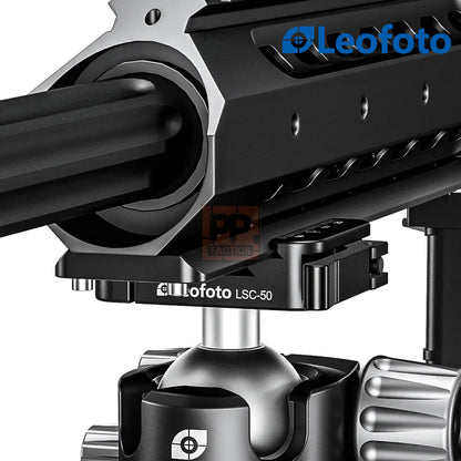 Leofoto LH-47SC Lever-Release Hybrid Clamp Ball Head for Shooting/Hunting
