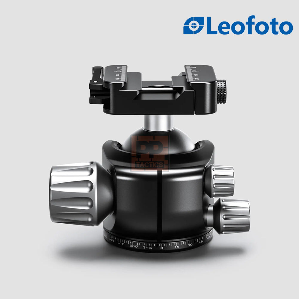 Leofoto LH-47SC Lever-Release Hybrid Clamp Ball Head for Shooting/Hunting