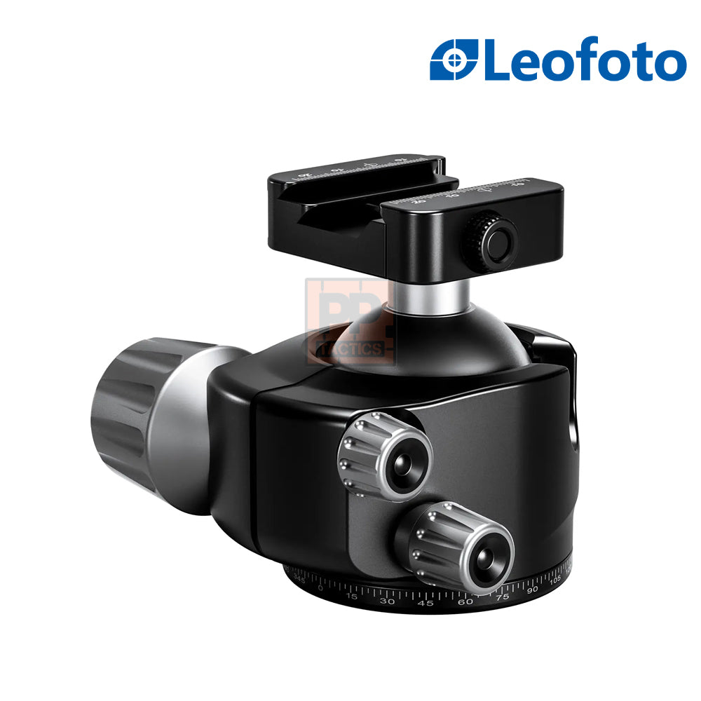 Leofoto LH-55SC Lever-Release Hybrid Clamp Ball Head for Shooting/Hunting