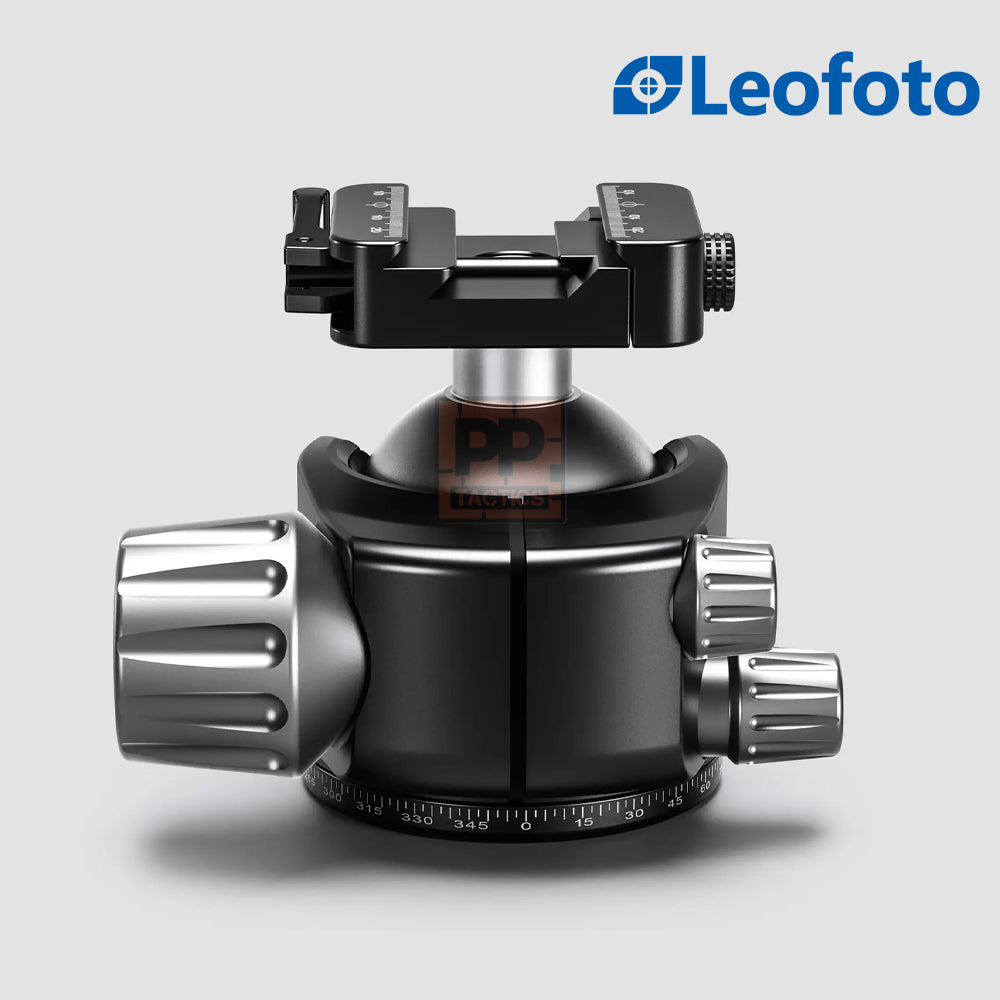 Leofoto LH-55SC Lever-Release Hybrid Clamp Ball Head for Shooting/Hunting
