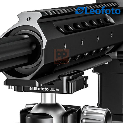 Leofoto LH-55SC Lever-Release Hybrid Clamp Ball Head for Shooting/Hunting