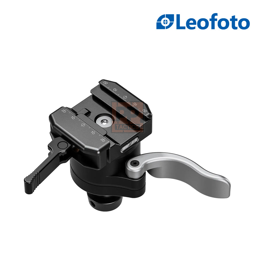 Leofoto MA-40L Outdoors Lever-Release Rapid Lock Ball Head | Arca &amp; Picatinny