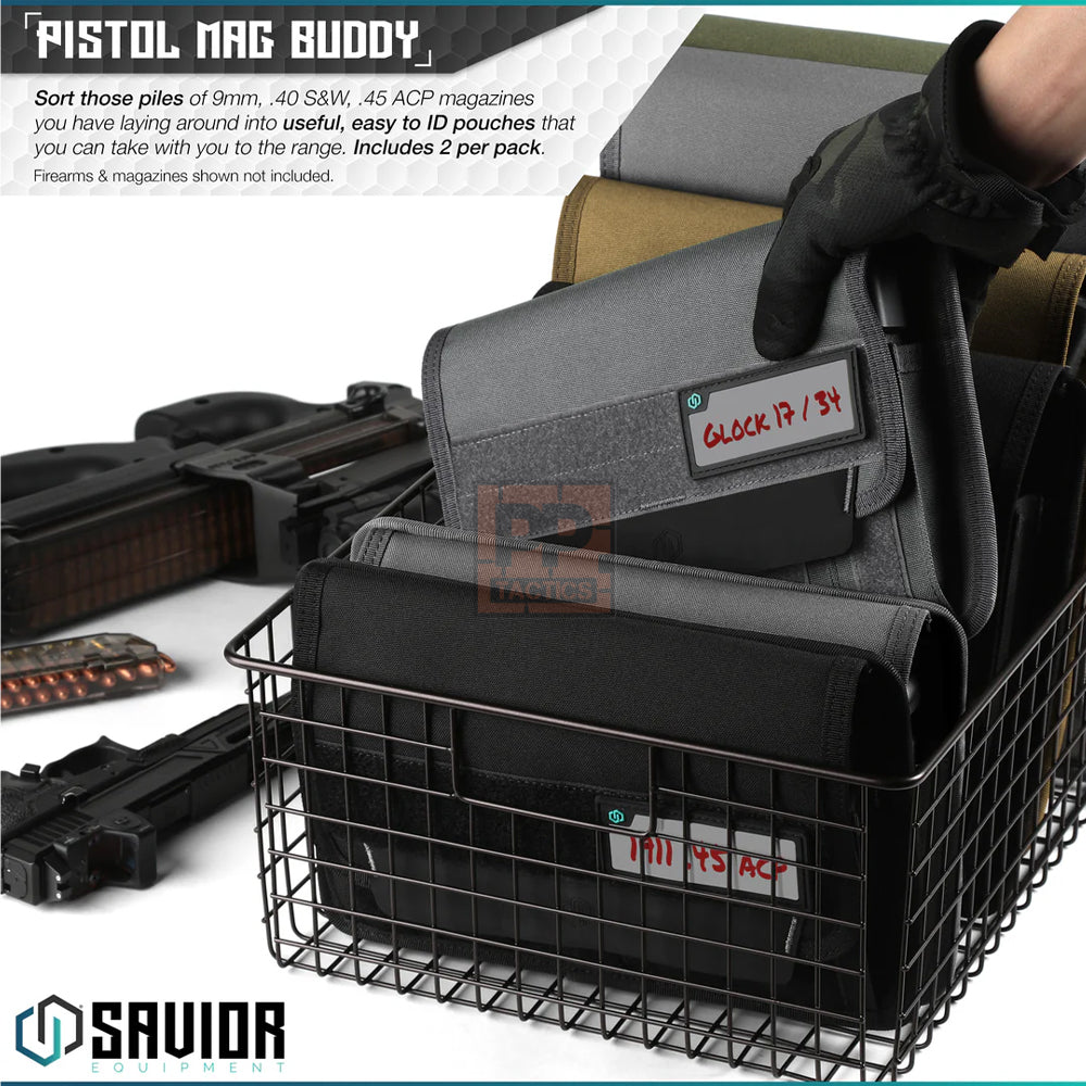 Savior Mag Buddy - Pistol Mag Pouch (2-Pack)