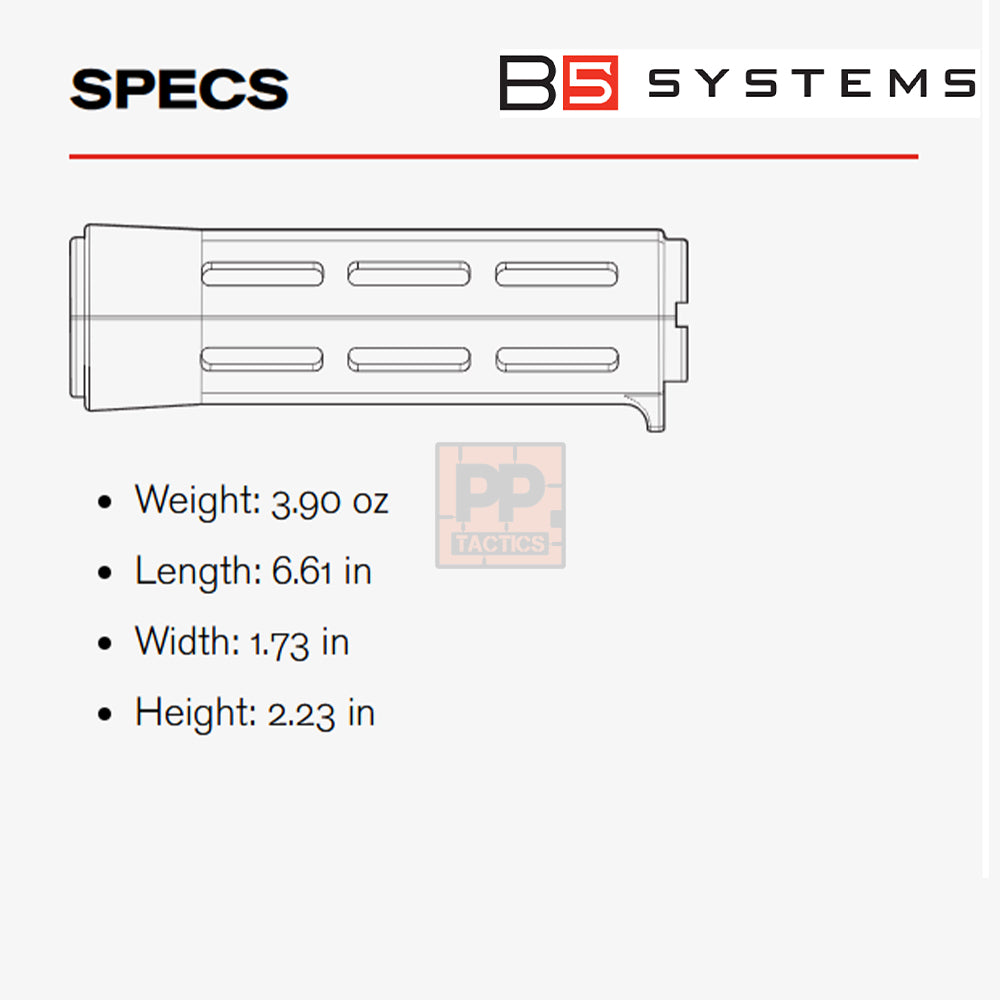 B5 Systems M-LOK Handguard – Carbine Length