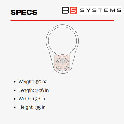B5 Systems Quick Disconnect End Plate
