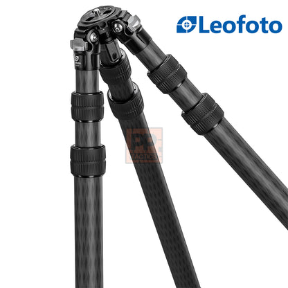 Leofoto SO-363CP (Short) Inverted Outdoors Series Carbon Fiber Tripod with FIXED Apex/Platform