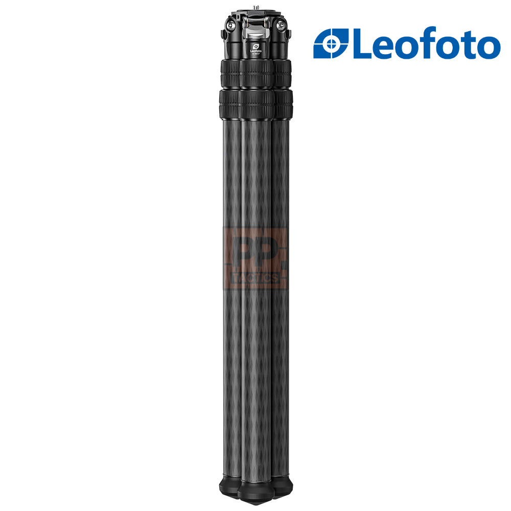 Leofoto SO-363CP (Short) Inverted Outdoors Series Carbon Fiber Tripod with FIXED Apex/Platform