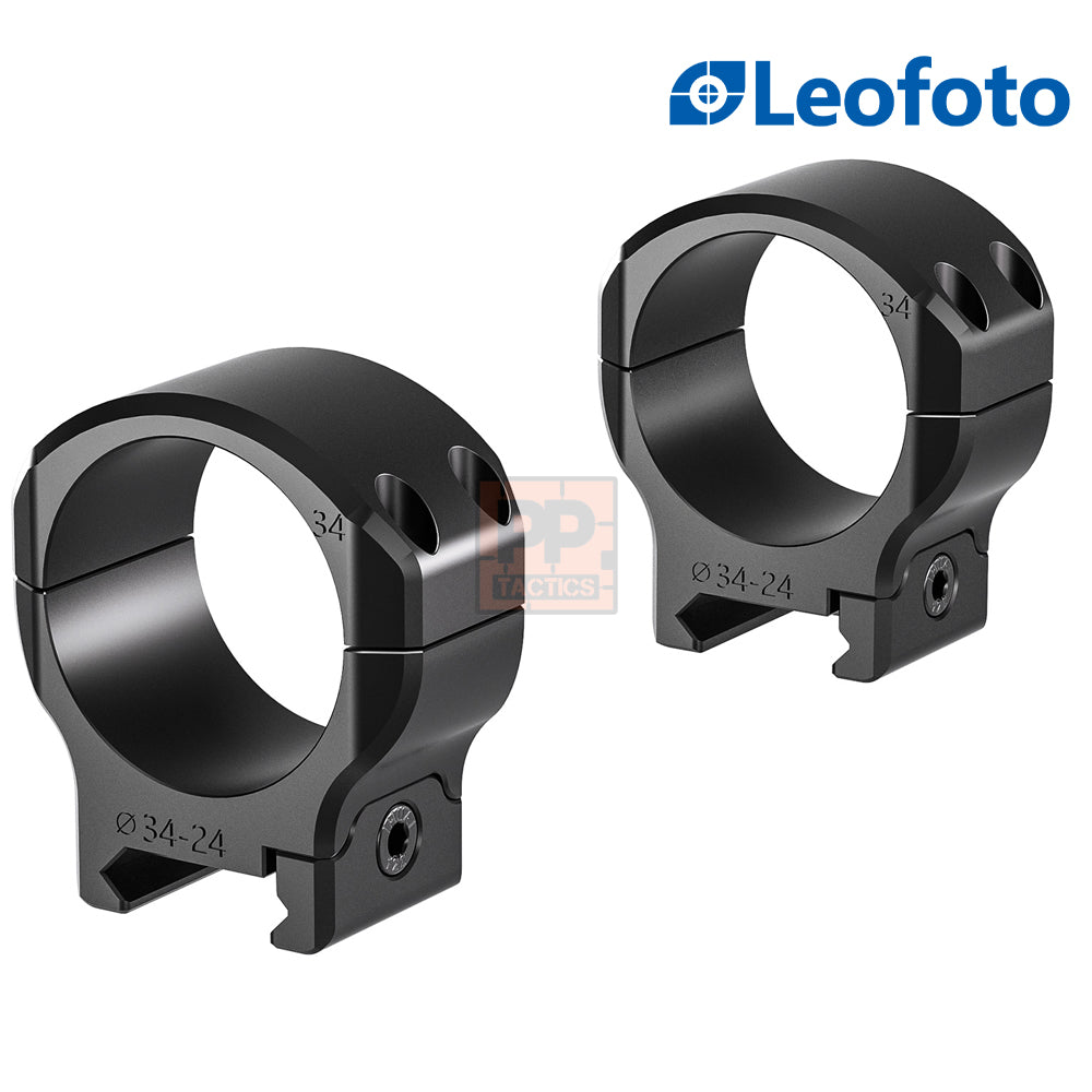Leofoto Mounting rings SR-3424 34mm diameter / Picatinny