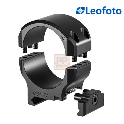 Leofoto Mounting rings SR-3424 34mm diameter / Picatinny
