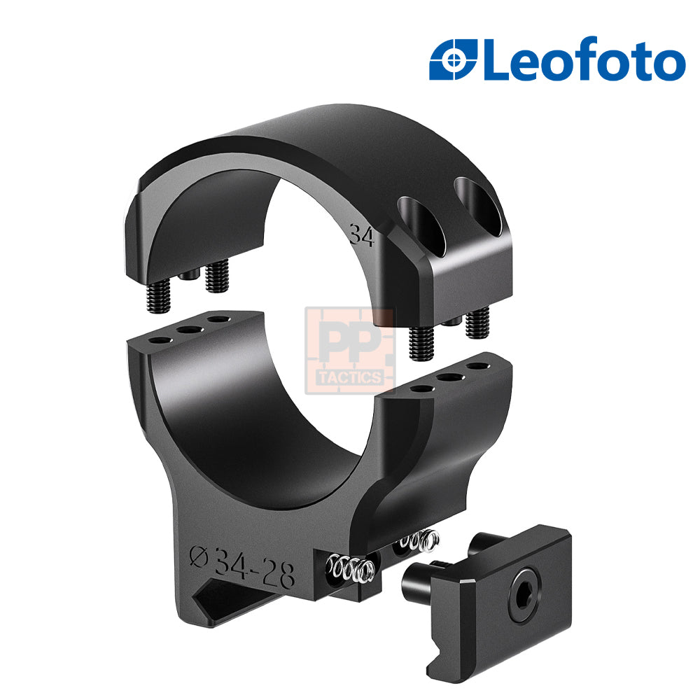 Leofoto Mounting rings SR-3428 34mm diameter / Picatinny