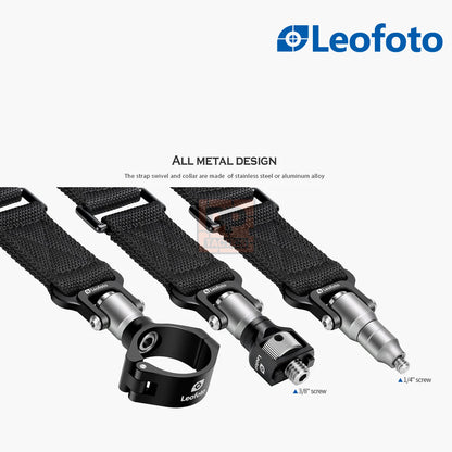 Leofoto Strap-36LM incl. QD tripod leg clamp 36 mm and QD socket 3/8"