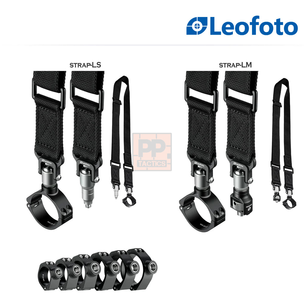Leofoto Strap-36LM incl. QD tripod leg clamp 36 mm and QD socket 3/8"