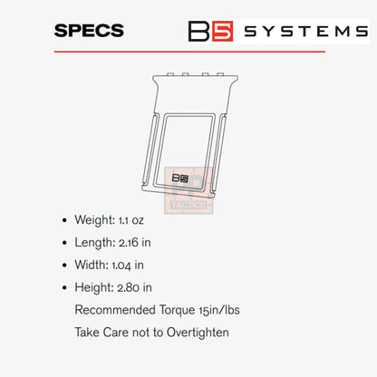 B5 Systems Vertical Grip – M-LOK
