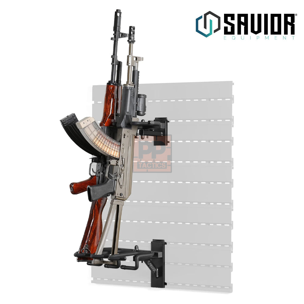 Savior Wall Rack System - Angle Adjustable Rifle Wall Rack