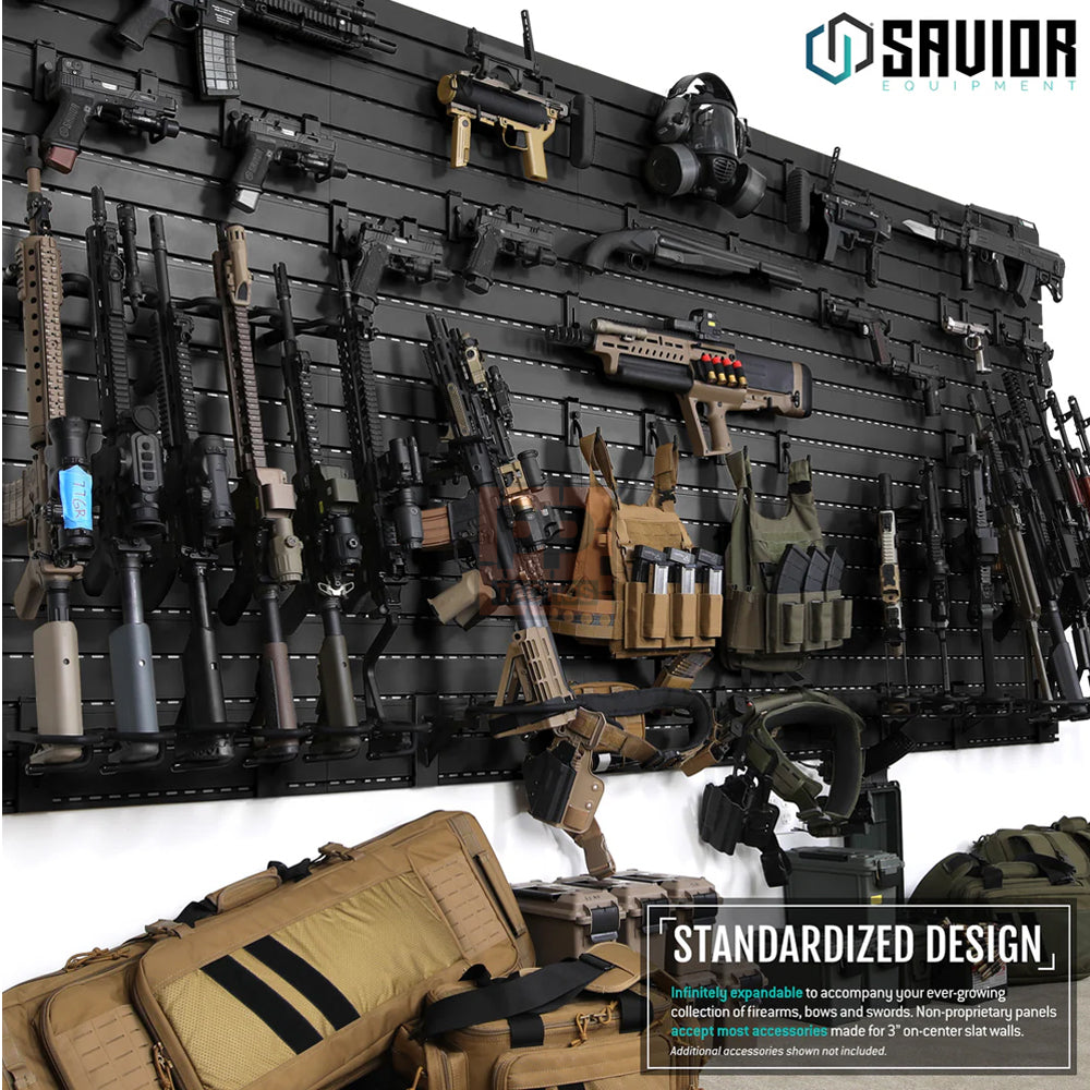 Savior Wall Rack System - Angle Adjustable Rifle Wall Rack